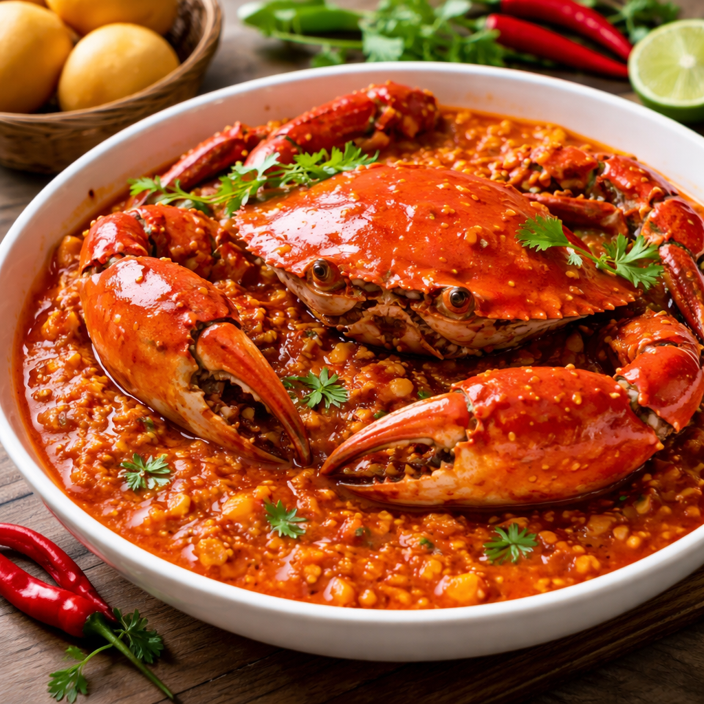 Singapore Chili Crab 650 gram
